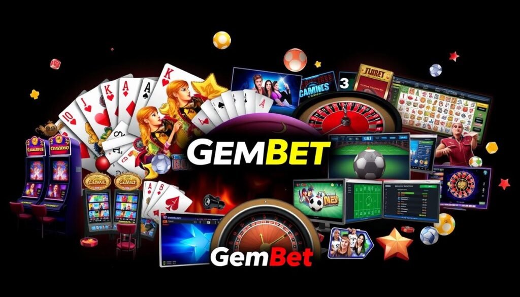 GemBet About Us - Comprehensive game selection and betting options