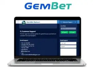 GemBet Sports Betting customer support options