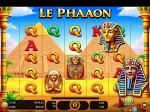 Le Pharaon slot game by Hacksaw Gaming at GemBet Slot