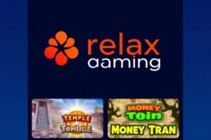 Relax Gaming logo and games at GemBet Slot